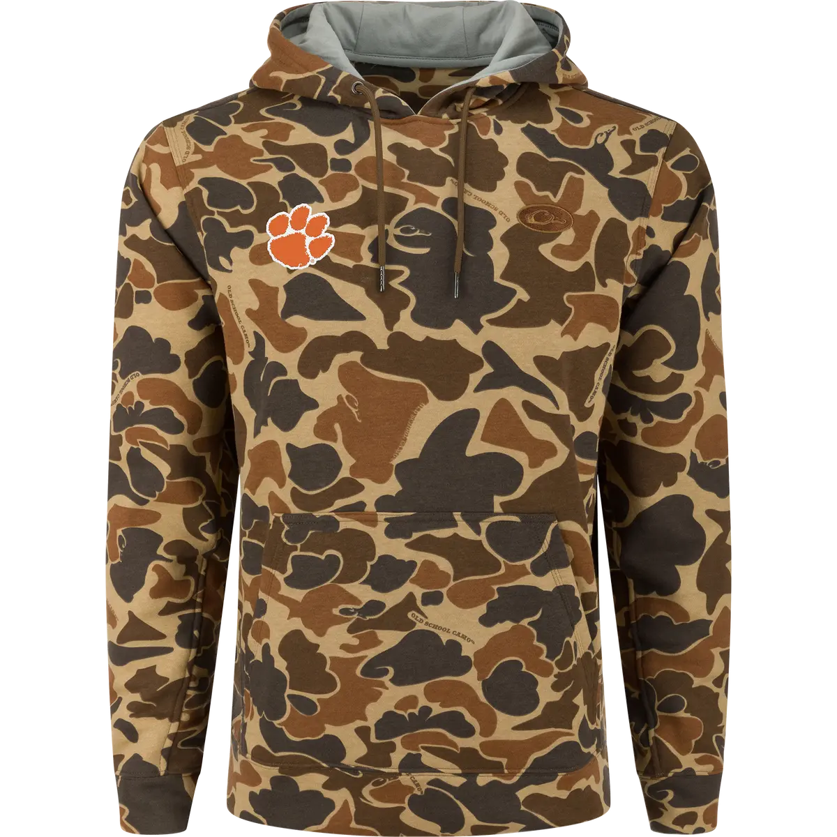 Clemson Three End Hoodie 1