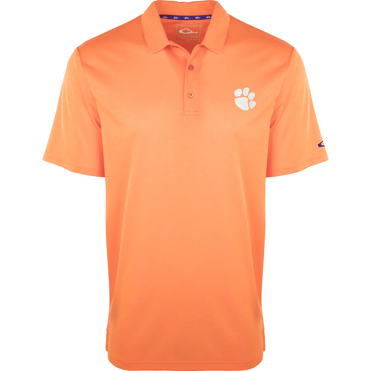 Clemson Vintage Heather Polo 1