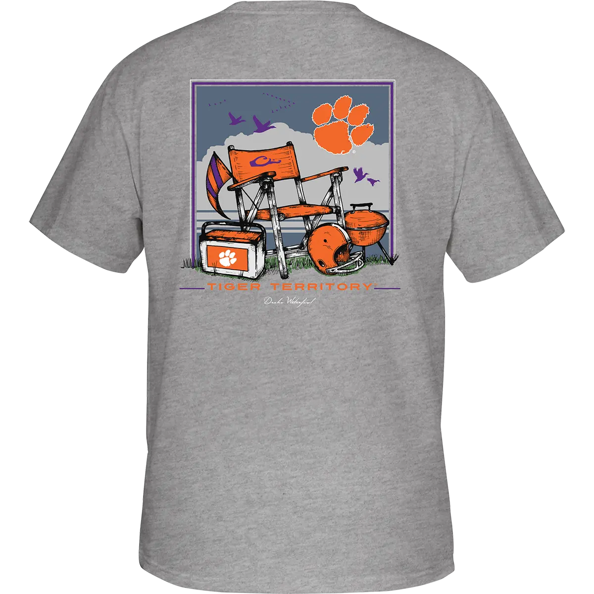 Clemson Beach T-Shirt 1
