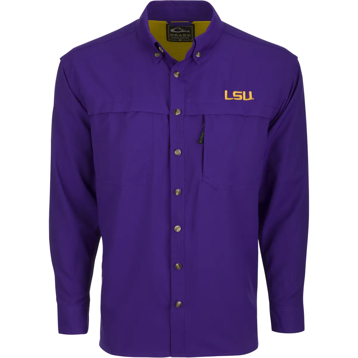 Lsu L/S Mesh Back Flyweight Shirt 1