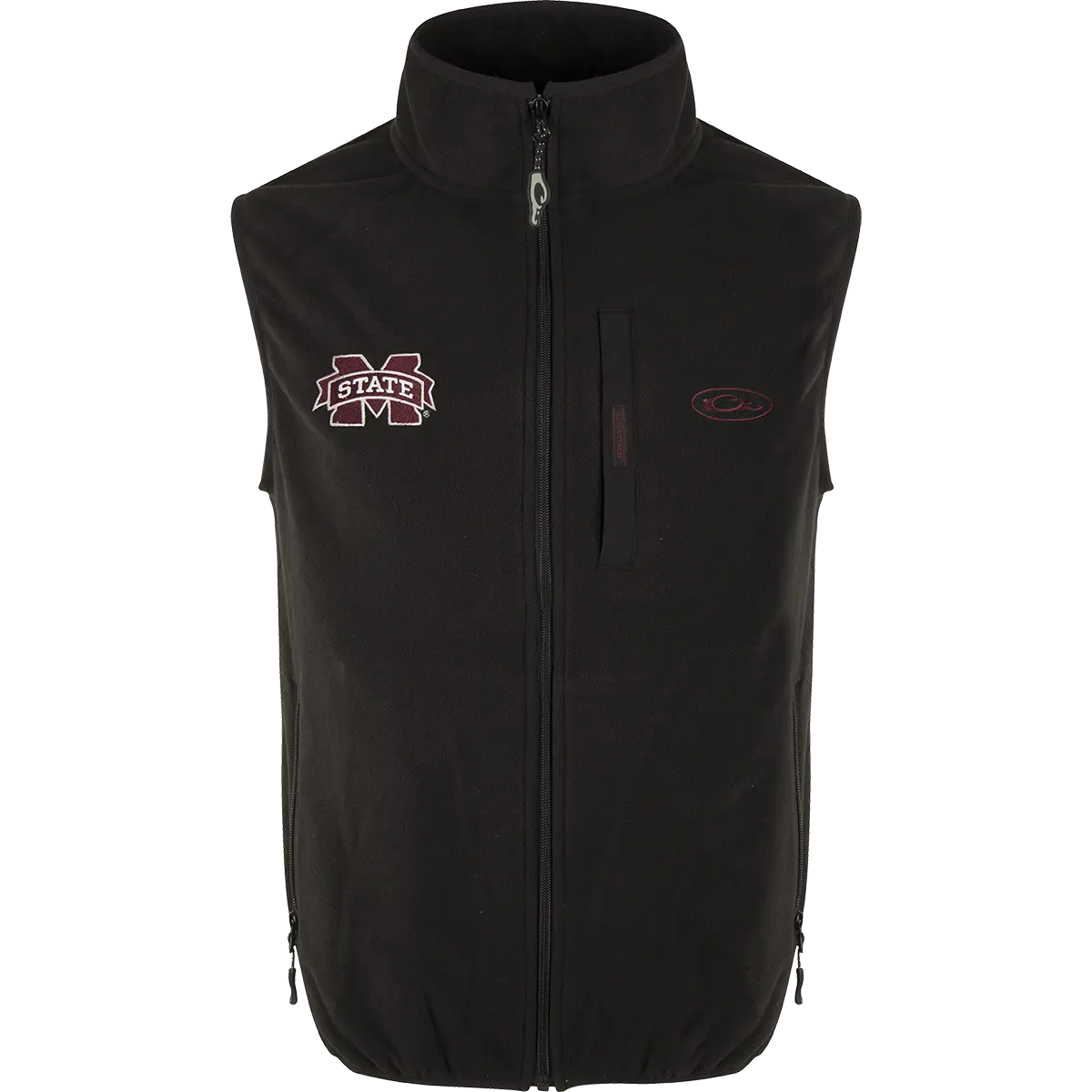Mississippi State Camp Fleece Vest 1
