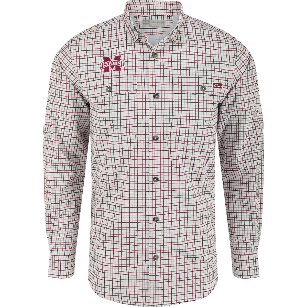 Mississippi State Frat Tattersall Long Sleeve Shirt 1