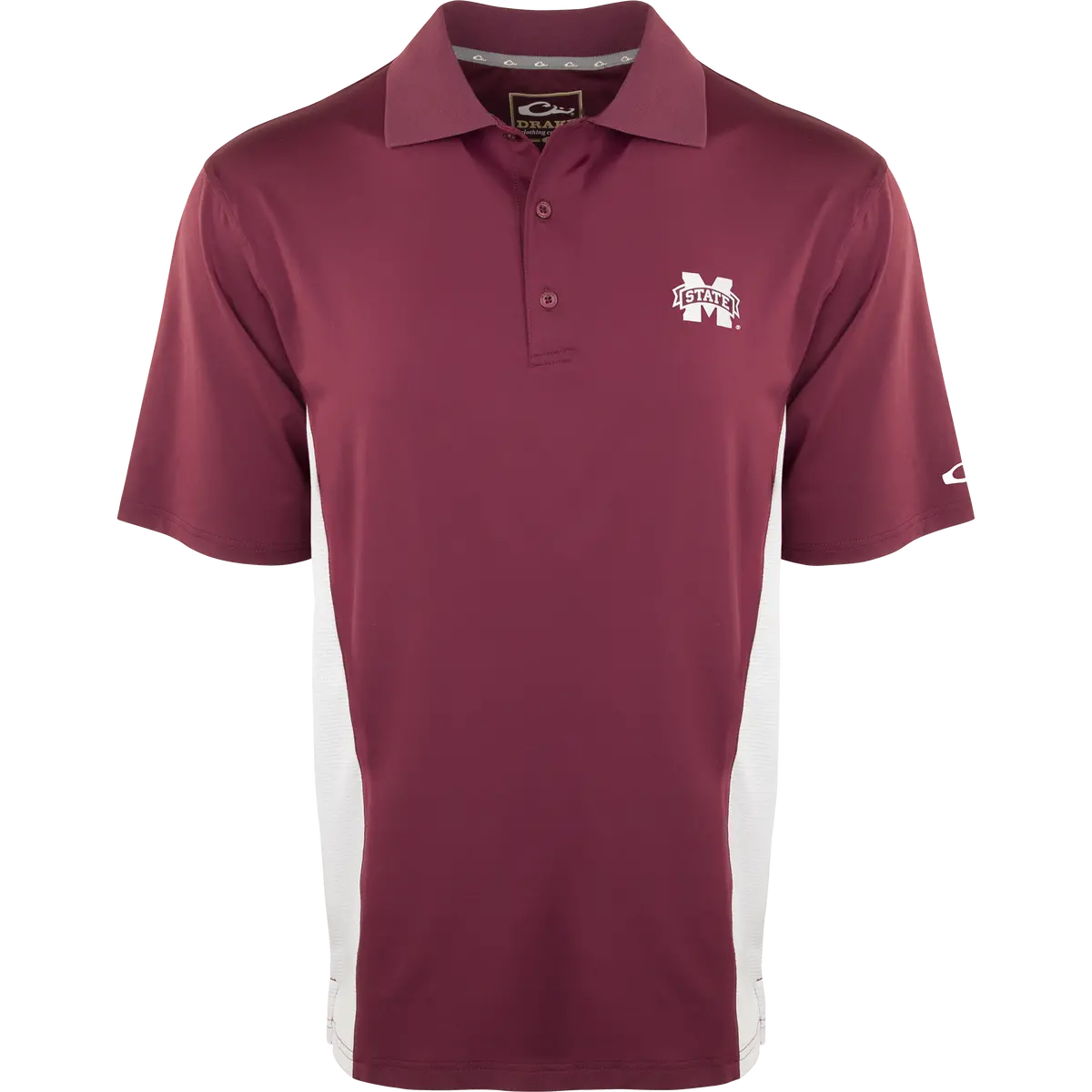 Mississippi State Performance Polo With Mesh Sides 1