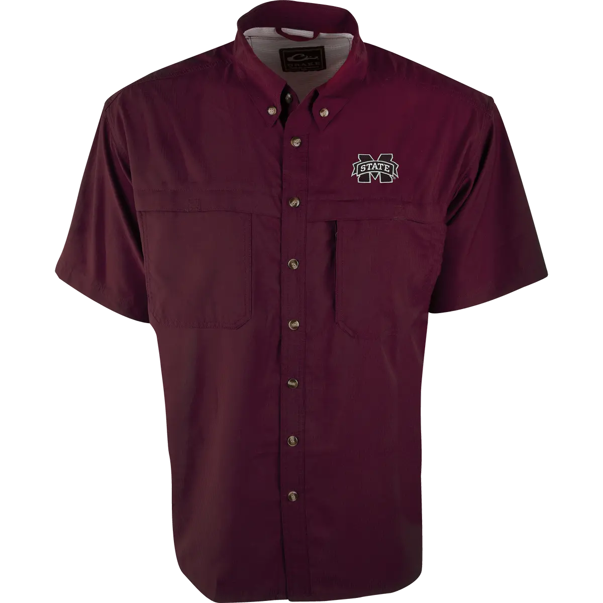 Mississippi State S/S Mesh Back Flyweight Shirt 1
