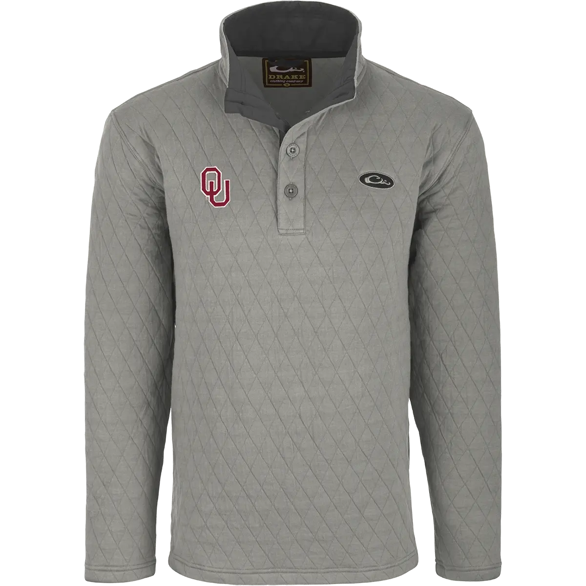 Oklahoma Delta Quilted 1/4 Snap Sweatshirt 1