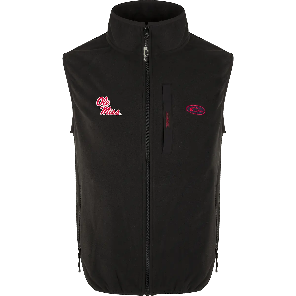 Ole Miss Camp Fleece Vest 1