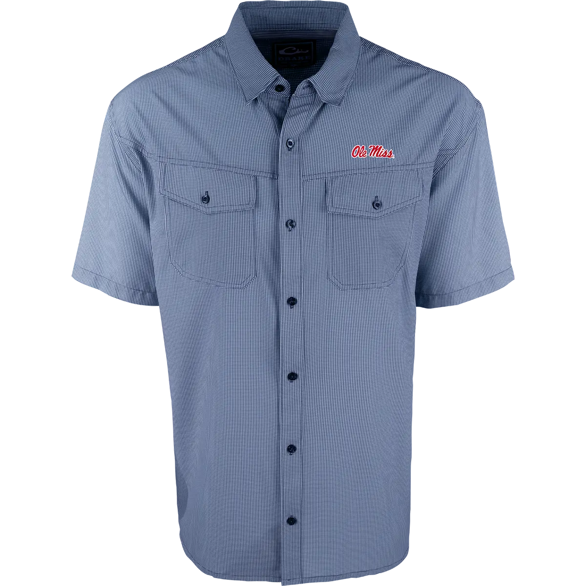 Ole Miss S/S Traveler's Shirt 1