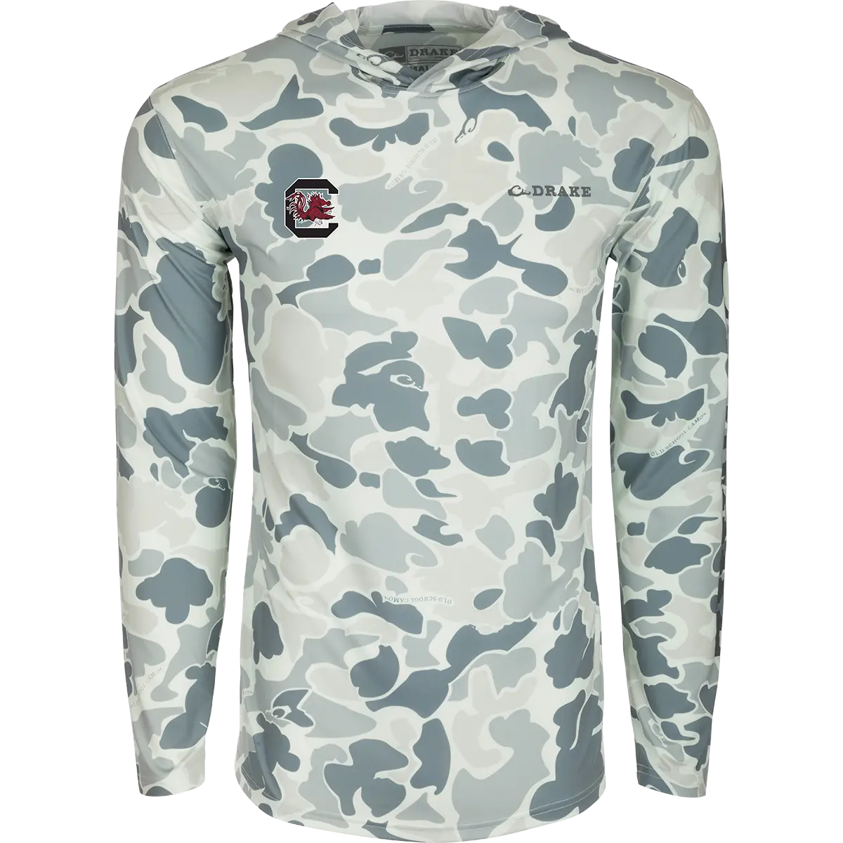 South Carolina Performance Long Sleeve Camo Hoodie 1