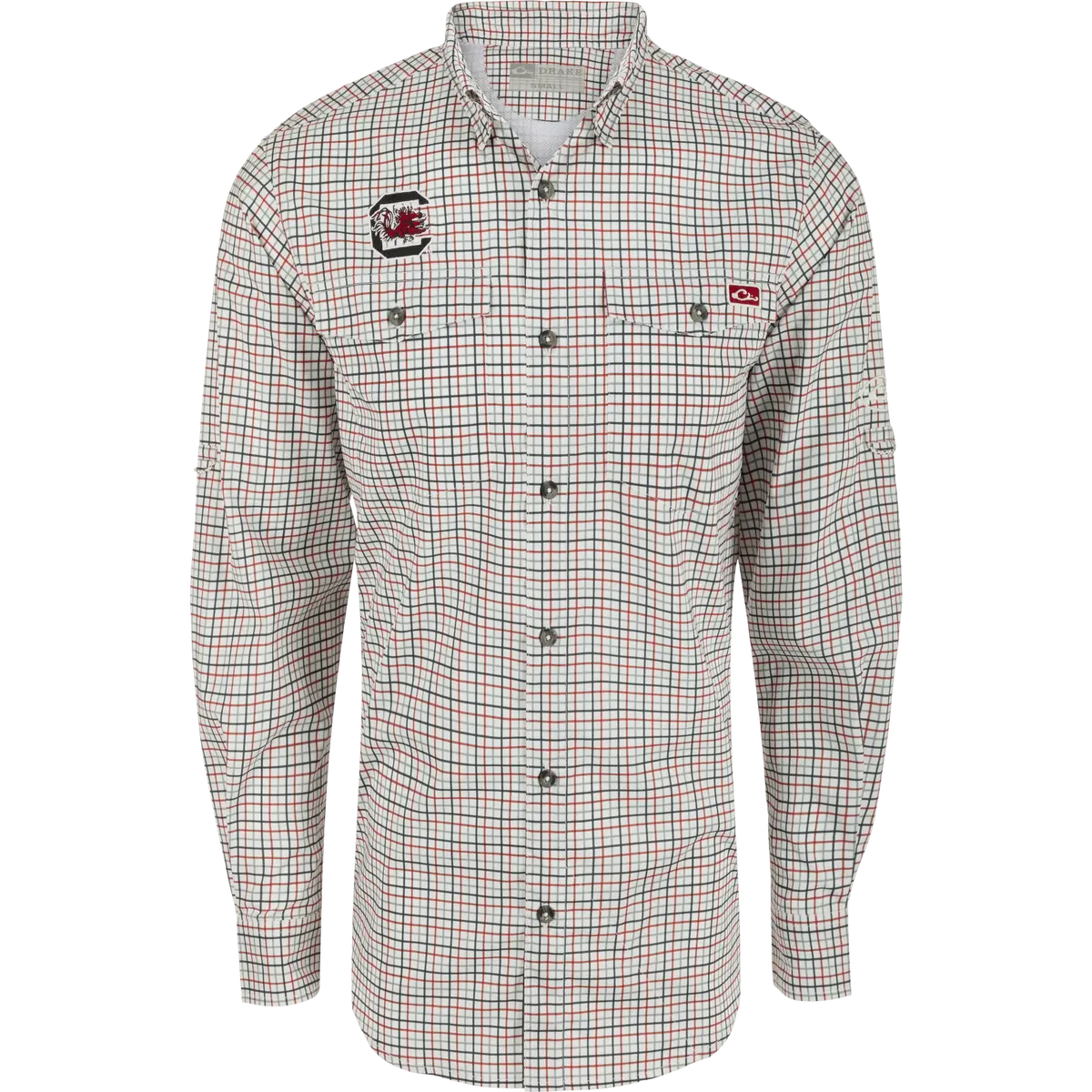 South Carolina Frat Tattersall Long Sleeve Shirt 1