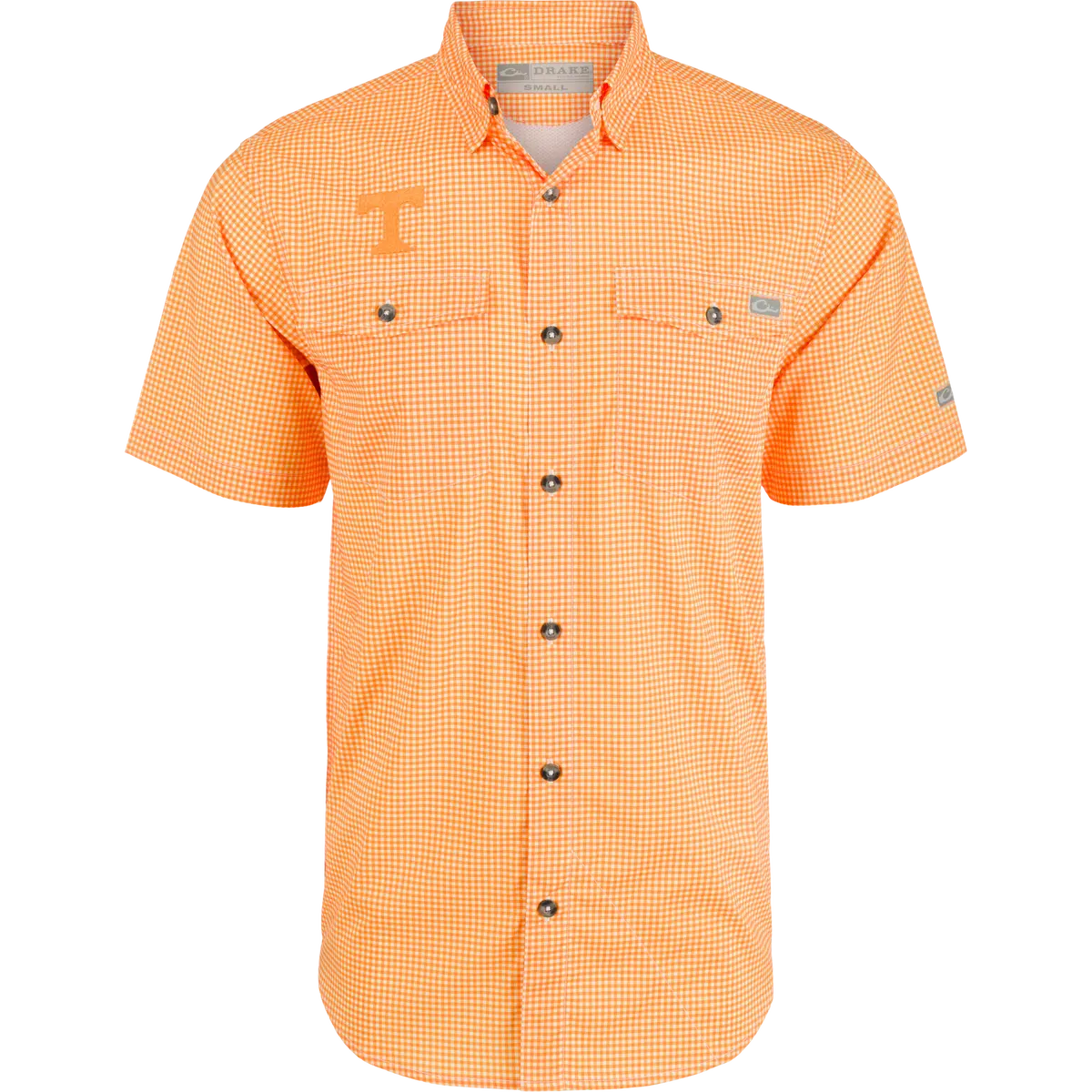 Tennessee Frat Gingham Short Sleeve Shirt 1