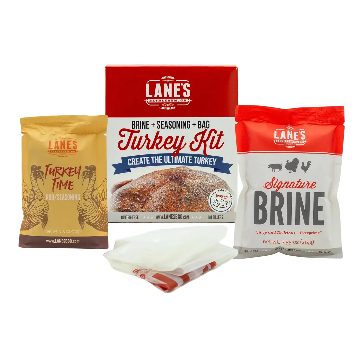Lane's Turkey Brine Kit - Single Use New 1