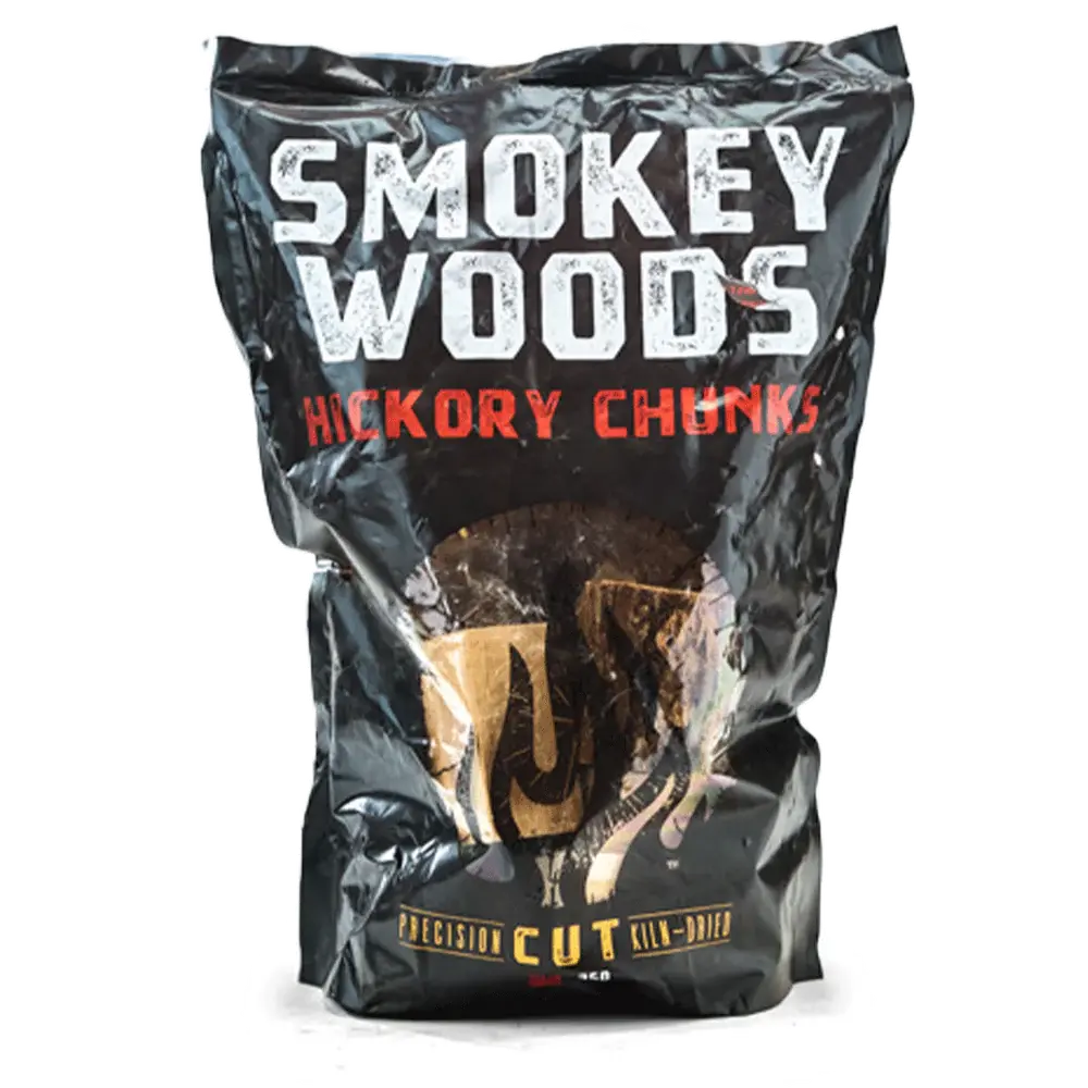 Smokey Woods™ Bagged Hickory Wood Chunks 1