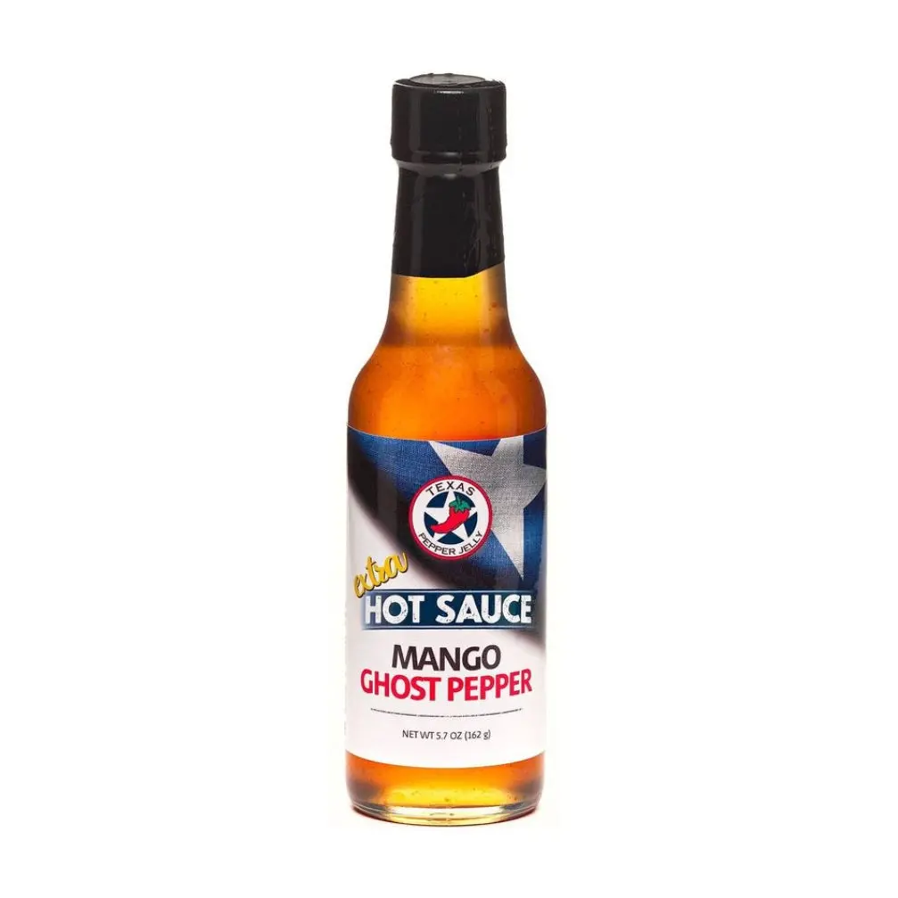 Texas Pepper Jelly Mango Ghost Pepper Hot Sauce 1