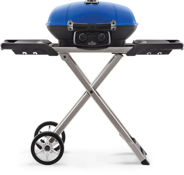 Napoleon Grills Travelq™ 285X With Scissor Cart, Blue 1