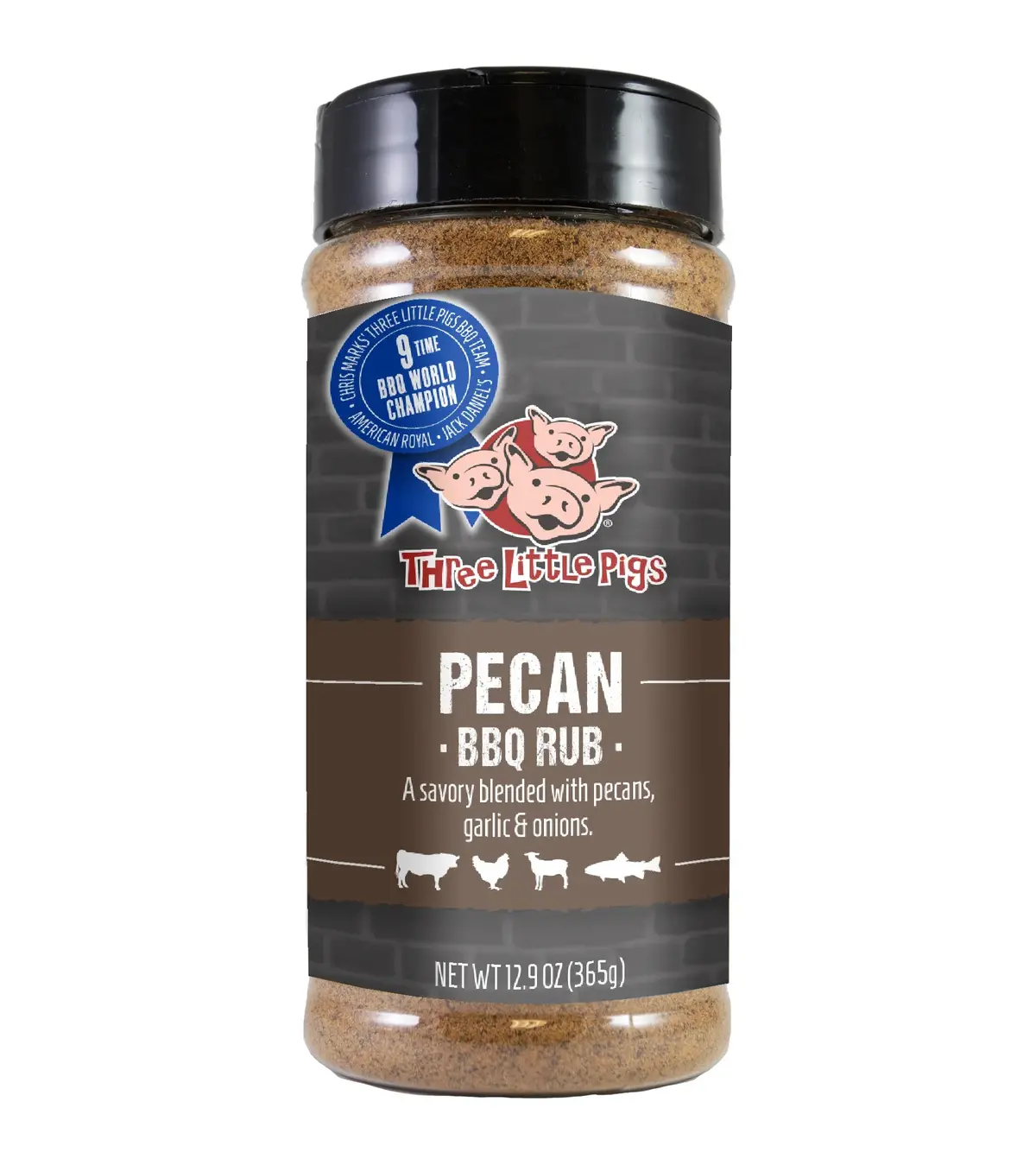 Three Little Pigs Pecan Rub 1