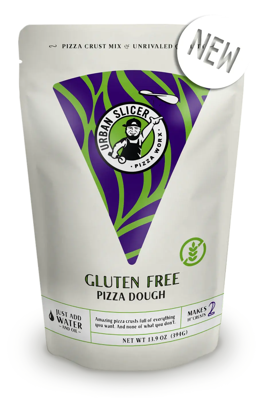 Urban Slicer Pizza Gluten Free Pizza Dough Mix 1