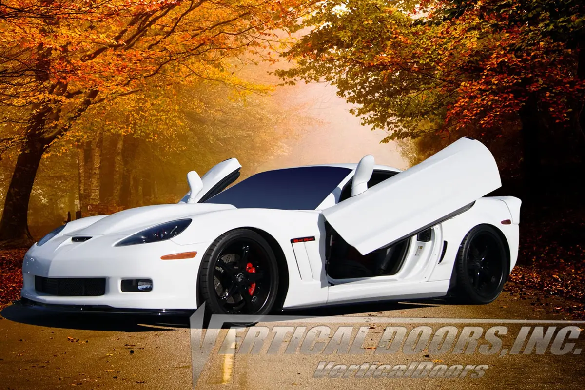 Zlr Doors Kit Compatible Chevrolet Corvette C6 2005-2013 1