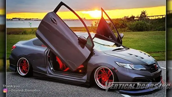 Vertical Doors Kit Compatible Honda Civic 2012-2015 Coupe 1