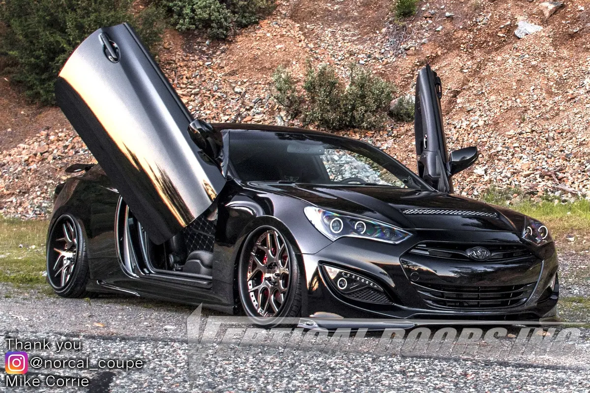 Vertical Doors Kit Compatible Hyundai Genesis Coupe 2009-2015 1