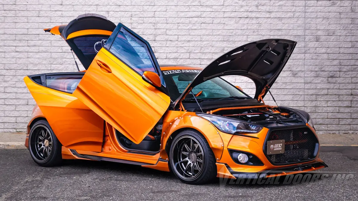 Vertical Doors Kit Compatible Hyundai Veloster 2011-2018 1