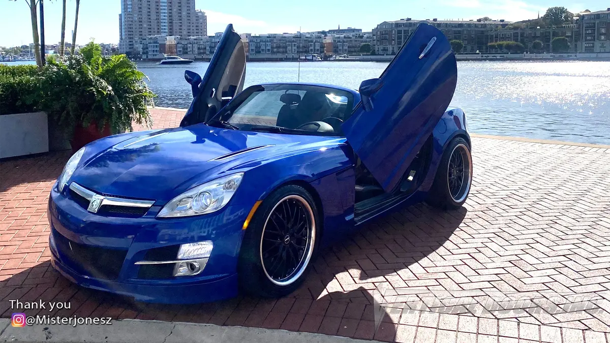 Vertical Doors Kit Compatible Saturn Sky 2007-2010 1