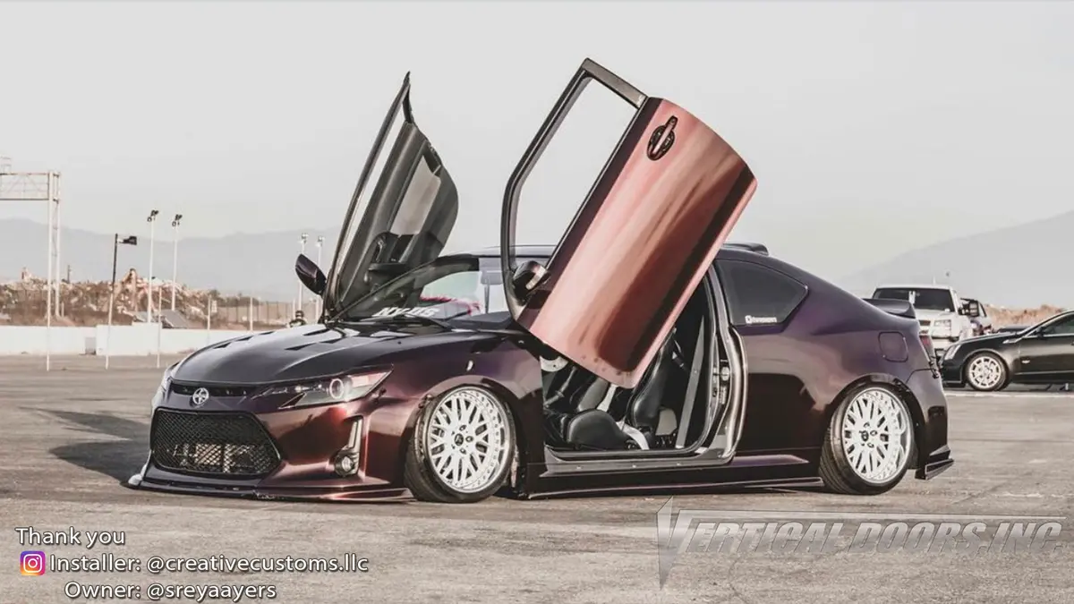 Vertical Doors Kit Compatible Scion Tc 2011-2016 1