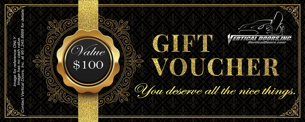 Vertical Doors, Inc. Gift Card 1