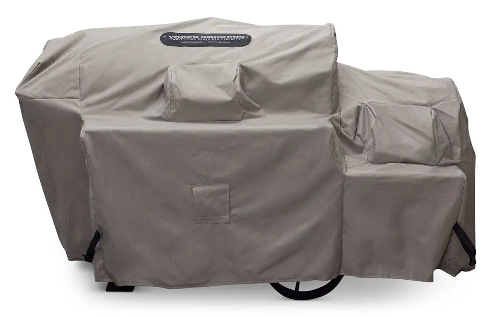 Yoder Smokers Kingman Fitted All-Weather Cover - Removable Stack 1