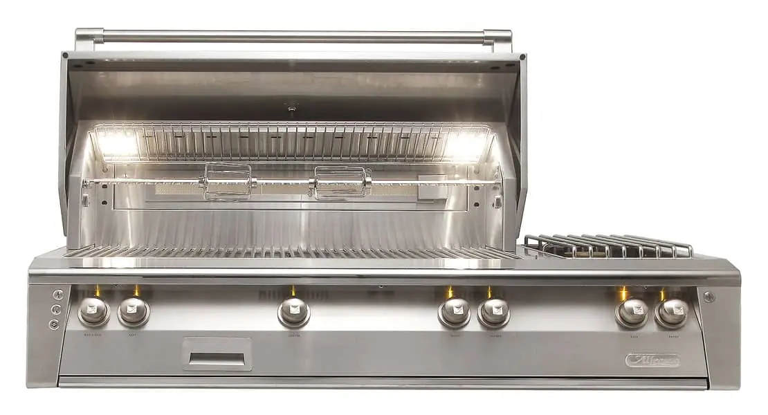 Alfresco 56″ Built-In Deluxe Gas Grill 1