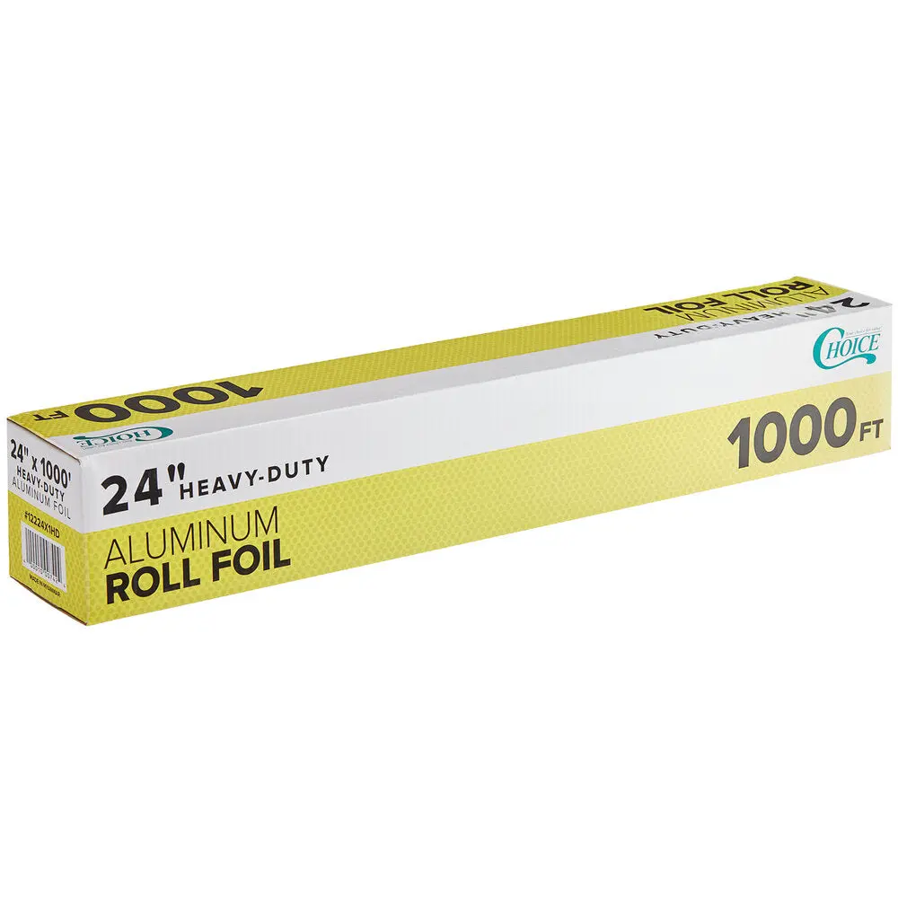 Choice Heavy Duty Aluminum Foil 24" X 1000' 1