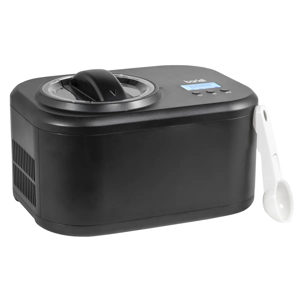 Baridi Automatic Churning Ice Cream Machine 1L Capacity - Black Dh238 1