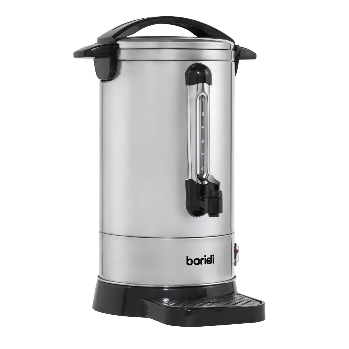 Baridi Hot Water Boiler/Tea Urn 10L Capacity, Stainless Steel Dh269 1