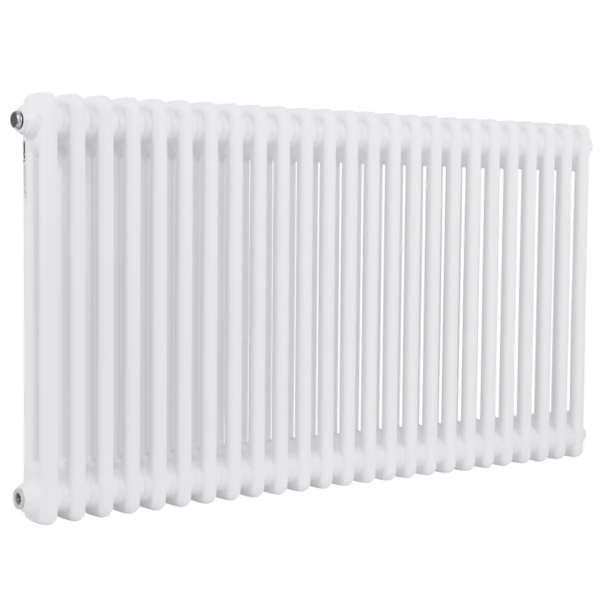Baridi Horizontal Traditional 2 Column Radiator 600 X 1147Mm – White Dh370 1