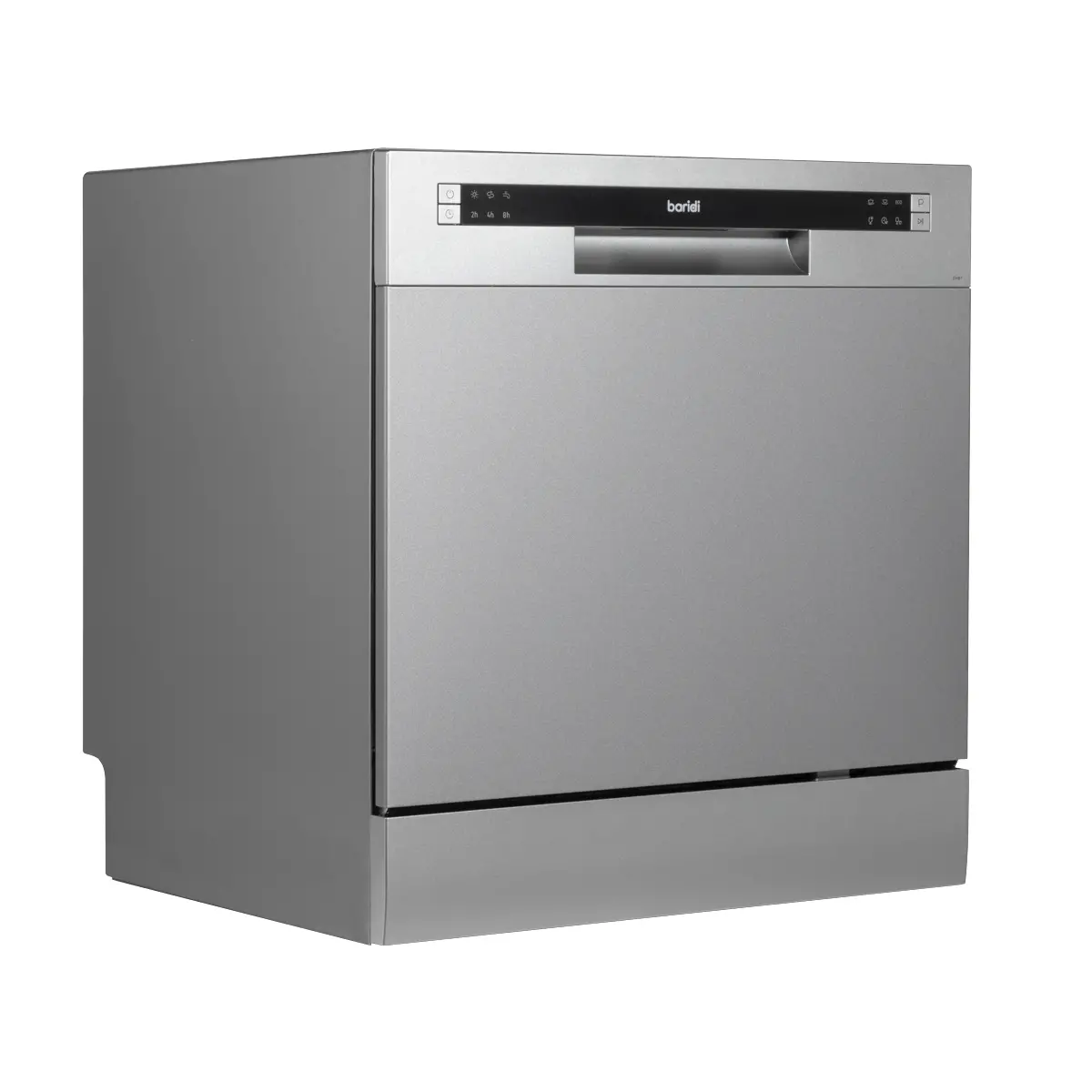 Baridi Tabletop Dishwasher 8 Place Settings 8L Capacity - Silver Dh87 1