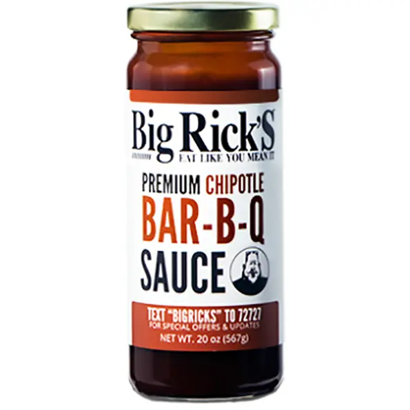 Big Rick's Premium Chipotle Bar-B-Q Sauce 20 Oz. 1