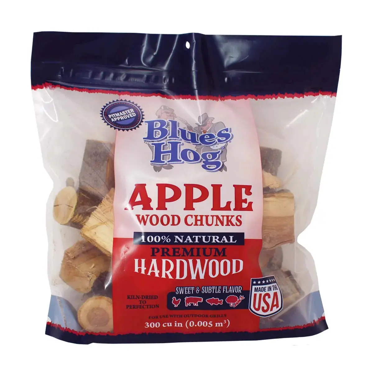 Blues Hog Apple Wood Chunks (300Cu/In) 1