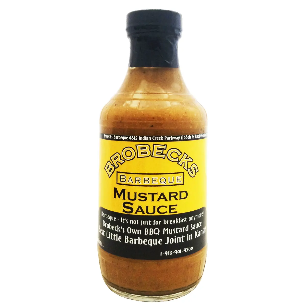 Brobecks Barbeque Mustard Sauce 19 Oz. 1