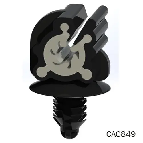 Individual Pipe Clip Nylon 3/8 Pipe Clip Cac164 1