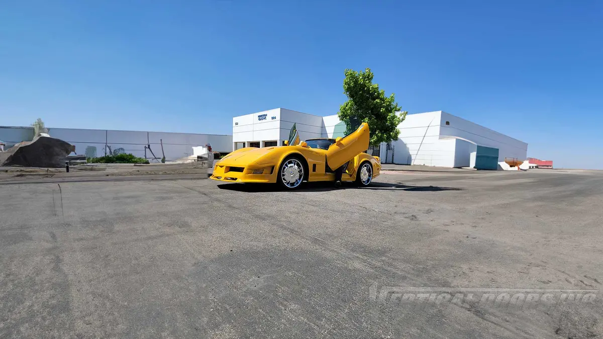 Vertical Doors Kit Compatible Chevrolet Corvette C3 1968-1982 1