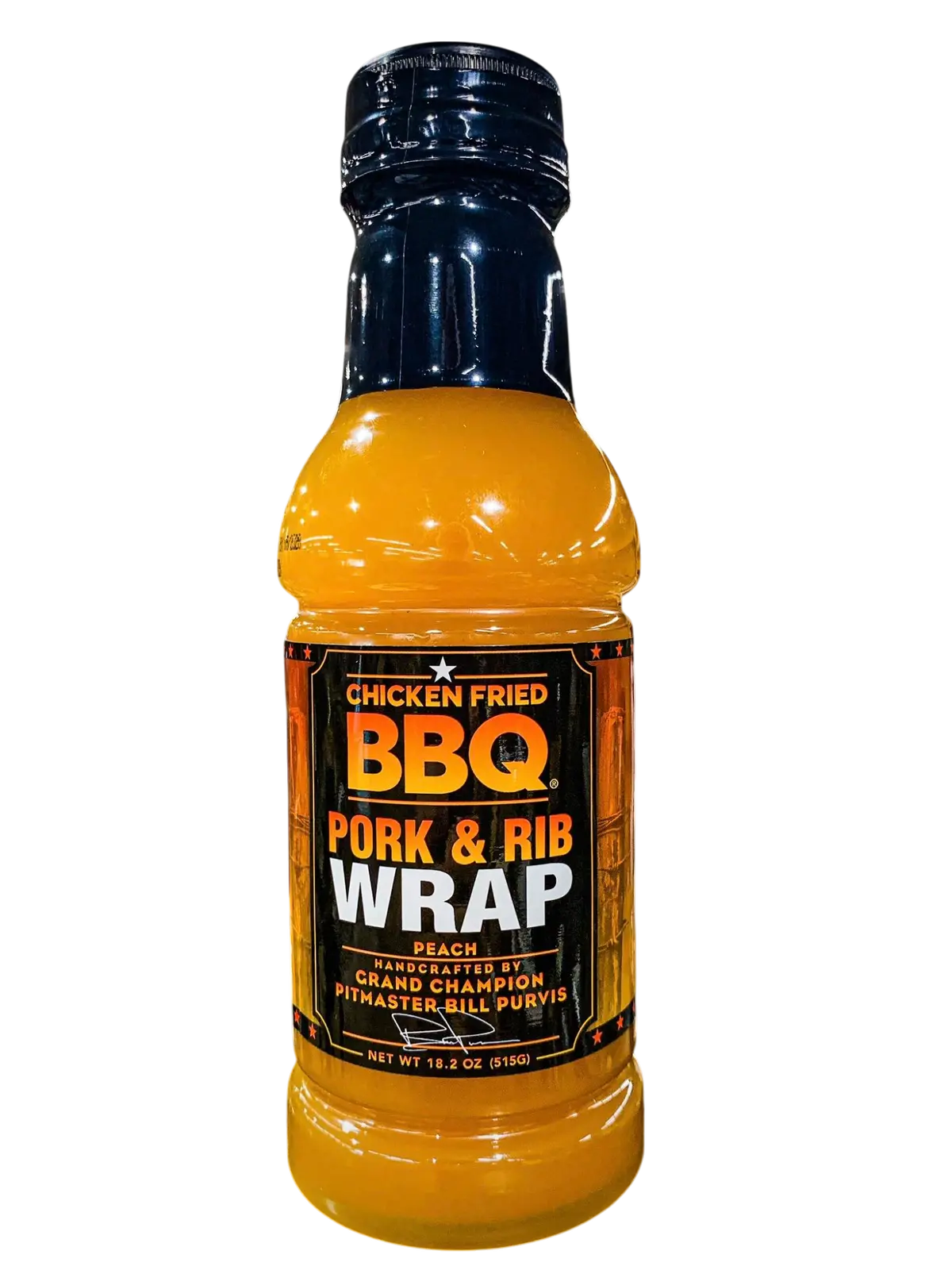 Chicken Fried Bbq Peach Pork & Rib Wrap 1