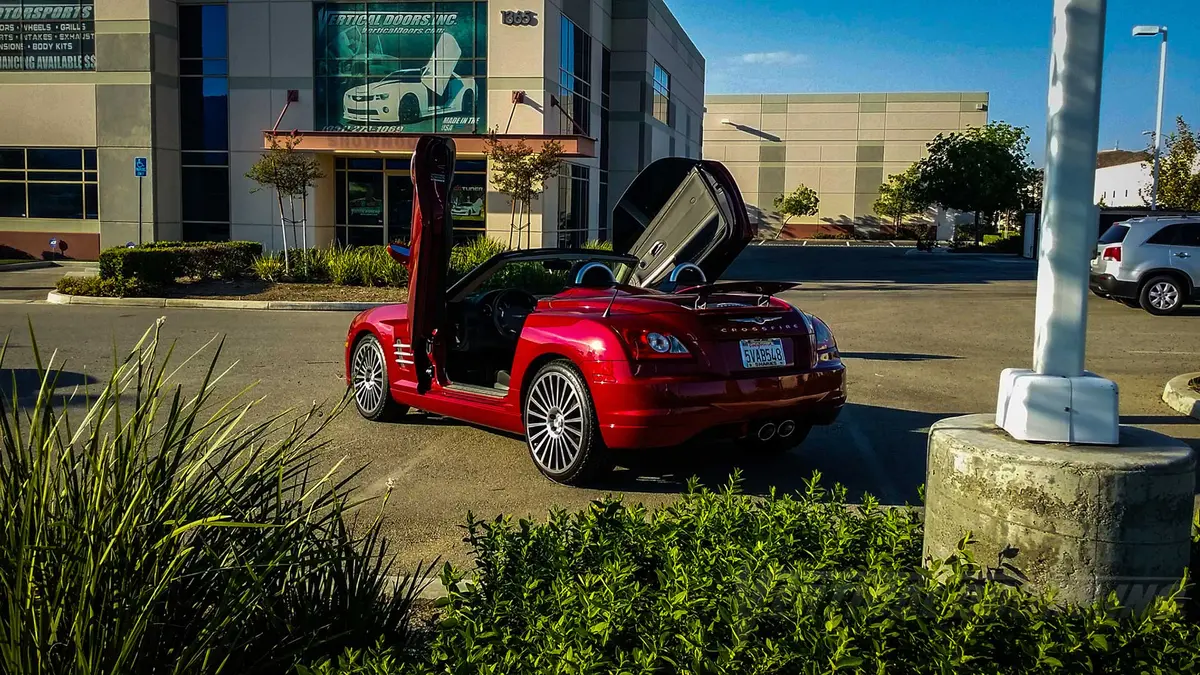 Vertical Doors Kit Compatible Chrysler Crossfire 2004-2008 1