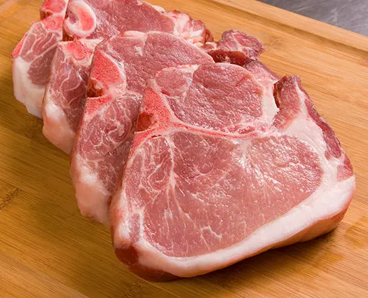 Compart Duroc Bone-In Dry Aged Pork Chop 1