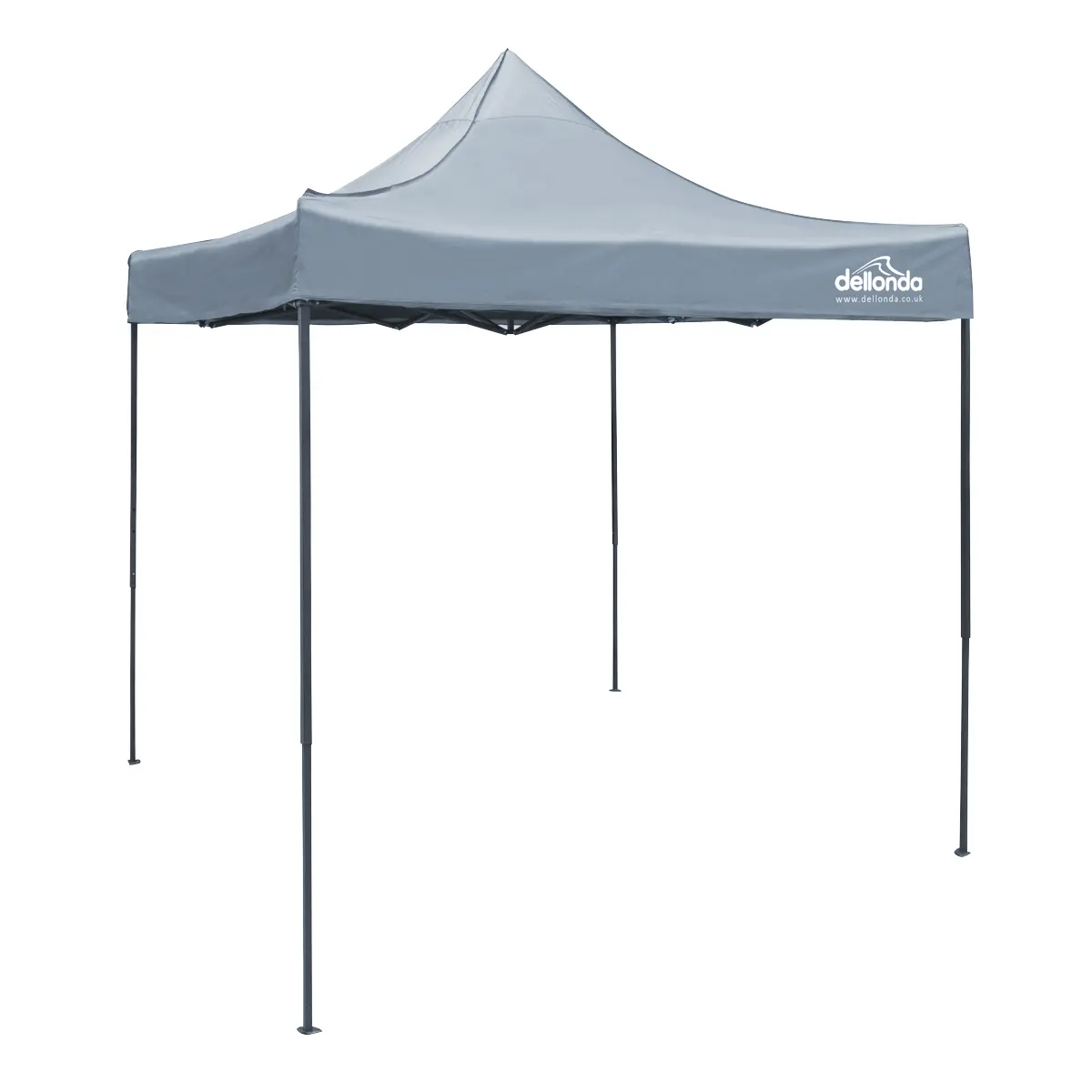 Dellonda Premium 2 X 2M Pop-Up Gazebo Heavy Duty Pvc Coated Water-Resistant Fab… 1