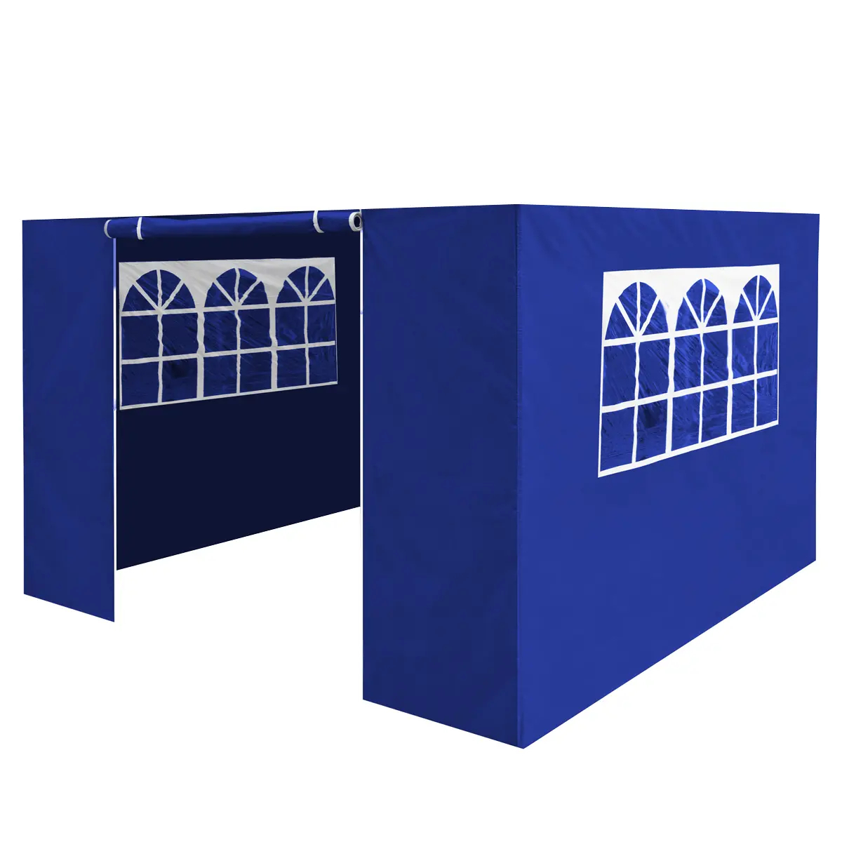 Dellonda Premium Side Walls/Doors/Windows For Gazebo/Marquee, Fits 2 X 2M Models - Blue Dg143 1