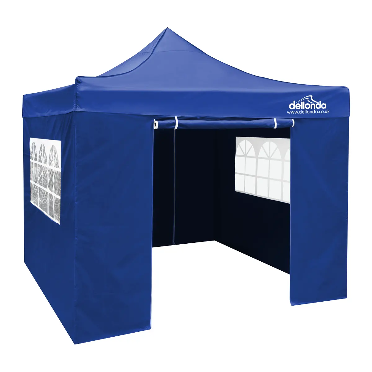 Dellonda Premium 2X2m Pop-Up Gazebo  Side Walls Pvc Coated Water-Resistant Fabr… 1
