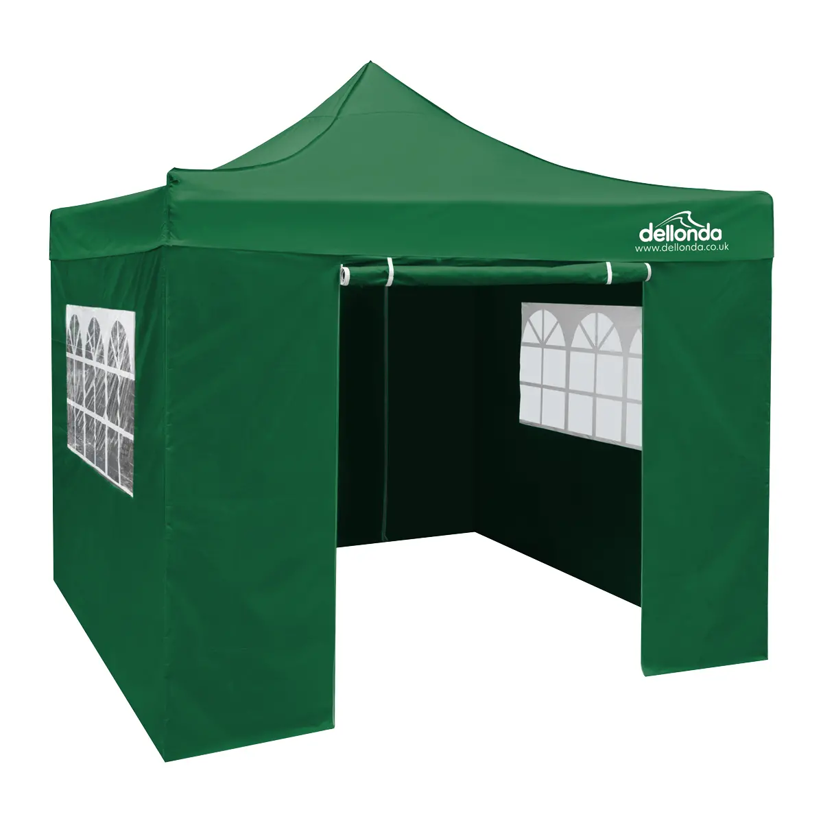 Dellonda Premium 3X3m Pop-Up Gazebo  Side Walls Pvc Coated Water-Resistant Fabr… 1