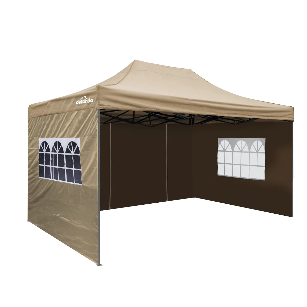 Dellonda Premium 3X45m Pop-Up Gazebo  Side Walls Pvc Coated Water-Resistant Fab… 1