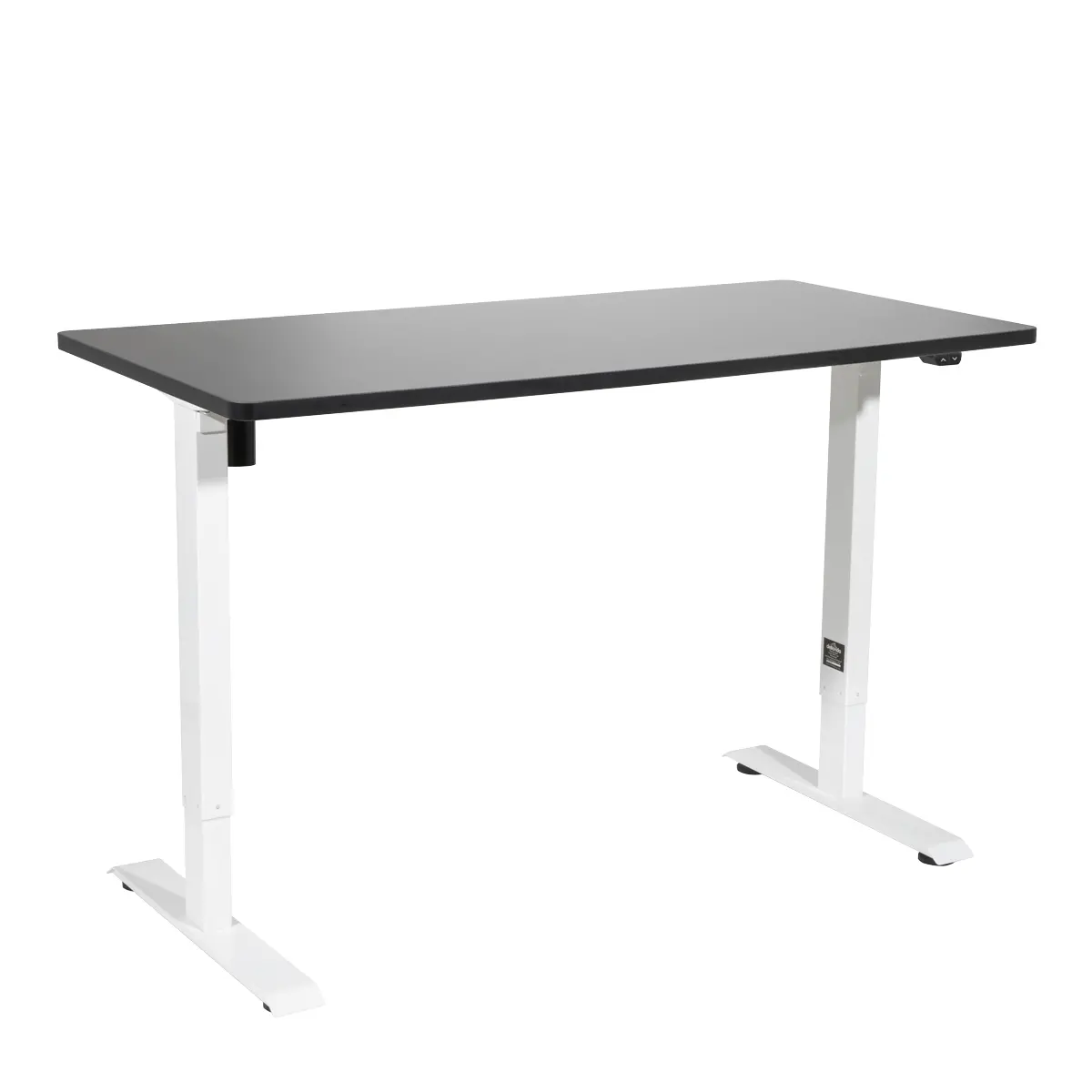 Dellonda Single Motor Ultra-Quiet Adjustable-Height Electric Sit/Stand Desk - Black Desktop Dh69 1