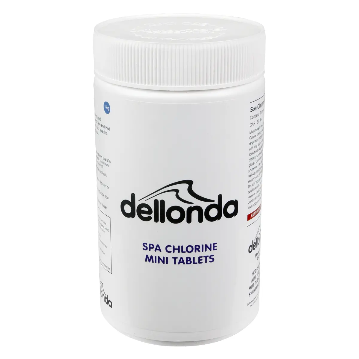 Dellonda Chlorine Mini Tabs For Hot Tubs/Spas & Swimming Pools 1Kg Dl51 1