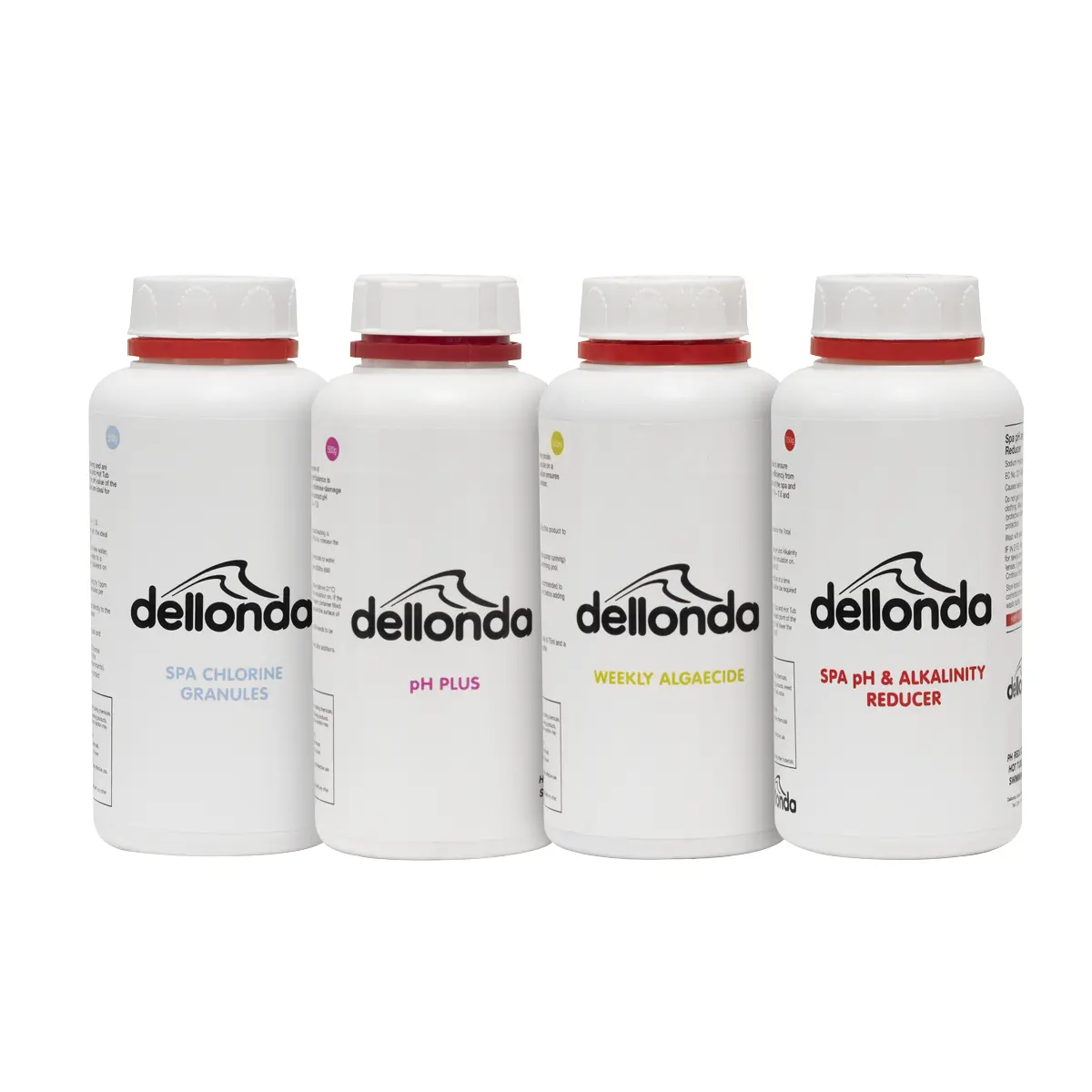 Dellonda Swimming Pool Starter Kit - Chlorine, Ph Increaser, Ph Reducer, Algaecide Dl63 1